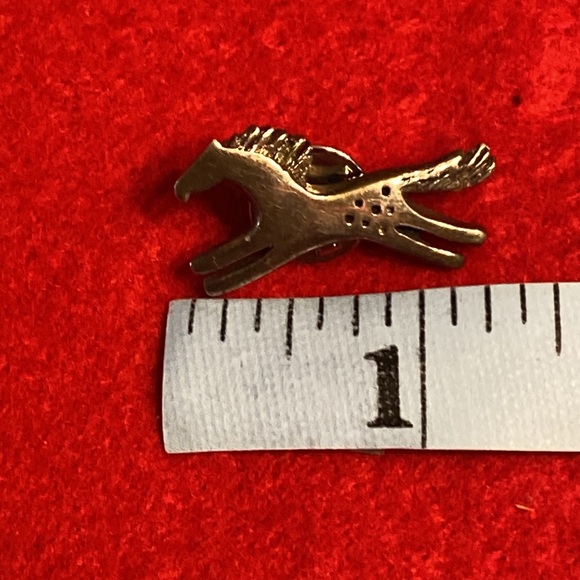 Silver Tone Pony Horse Equestrian Pin - Picture 10 of 12